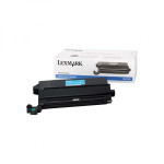 Lexmark original toner 12N0768, cyan, 14000str.