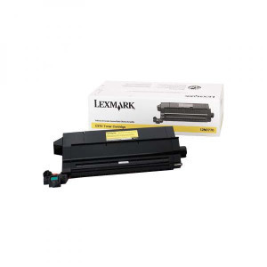 Lexmark original toner 12N0770, yellow, 14000str.