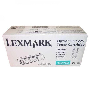 Lexmark originál toner 1361752, cyan, 3500str.
