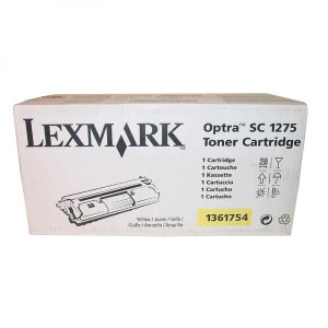 Lexmark originální toner 1361754, yellow, 3500str.
