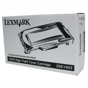 Lexmark originál toner 20K1403, black, 10000str.