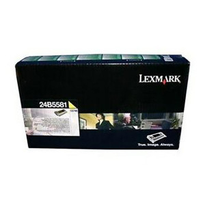 Lexmark original toner 24B5581, yellow, 10000str., high capacity, return