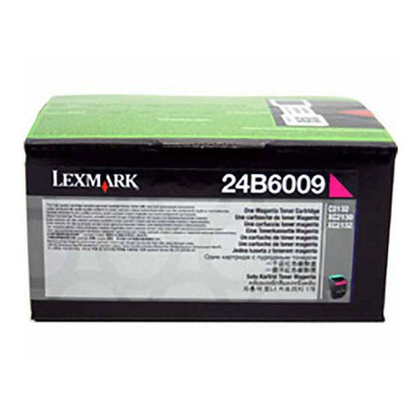 Lexmark original toner 24B6009, 24B6009, magenta, 3000str., high capacity