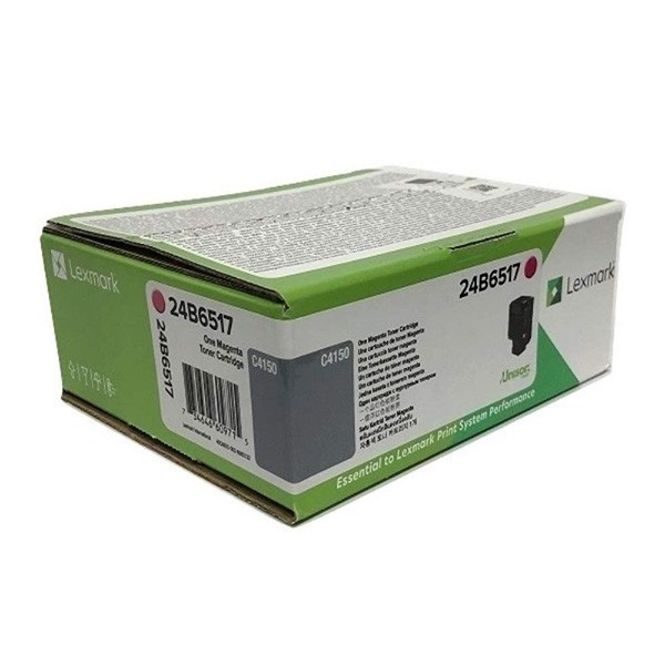 Lexmark original toner 24B6517, magenta, 10000str., high capacity, return