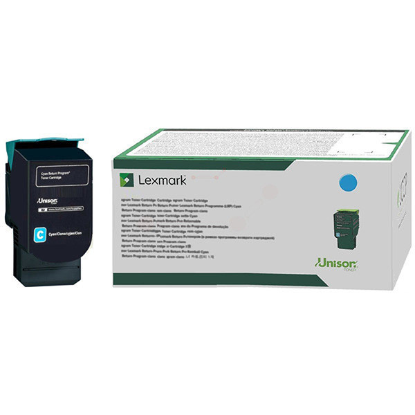 Lexmark original toner 24B7178, cyan, 6000str.