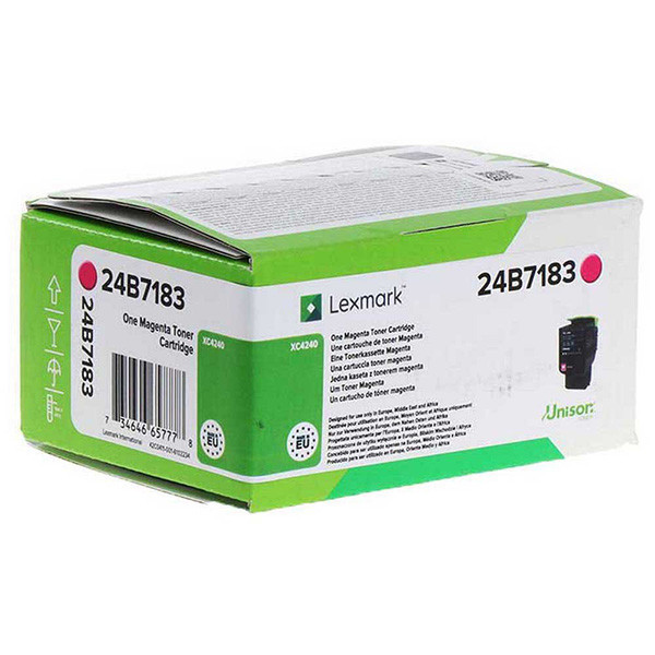 Lexmark original toner 24B7183, magenta, 6000str.