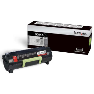 Lexmark originál toner 50F0XA0, 500XA, black, 10000str., extra high capacity