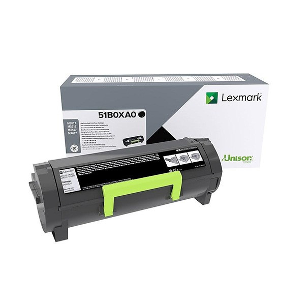 Lexmark original toner 51B0XA0, black, 20000str., extra high capacity