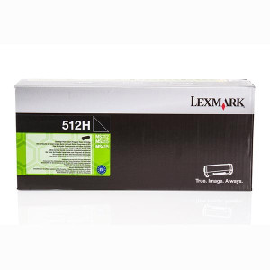 Lexmark originál toner 51F2H00, black, 5000str., high capacity, return