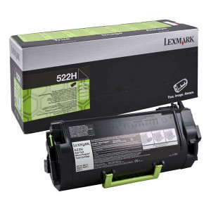 Lexmark originál toner 52D2H0E, 522HE, black, 25000str.