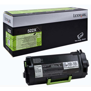 Lexmark originální toner 52D2X00, 522X, black, 45000str., extra high capacity, return