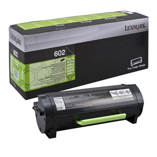 Lexmark original toner 60F2000, 602, black, 2500str., return