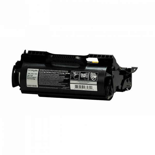 Lexmark originální toner 64016HE, black, 21000str., return