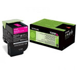 Lexmark original toner 70C20M0, magenta, 1000str., return