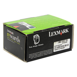 Lexmark original toner 70C20ME, magenta, 1000str., return