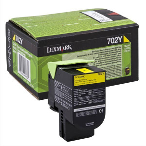 Lexmark originál toner 70C20Y0, yellow, 1000str., return