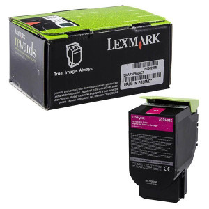 Lexmark original toner 70C2HME, magenta, 3000str.