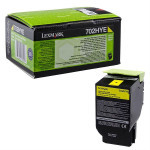 Lexmark original toner 70C2HYE, yellow, 3000str.