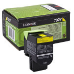 Lexmark original toner 70C2XY0, yellow, 4000str., extra high capacity, return