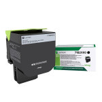 Lexmark original toner 71B2XK0, black, 8000str., return