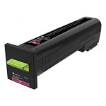 Lexmark original toner 72K20M0, magenta, 8000str., extra high capacity, return