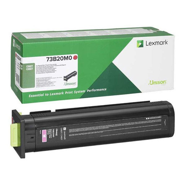 Lexmark original toner 73B20M0, magenta, 15000str., return