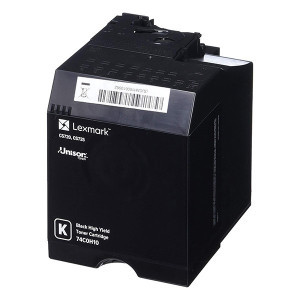 Lexmark original toner 74C0H10, black, 20000str., high capacity