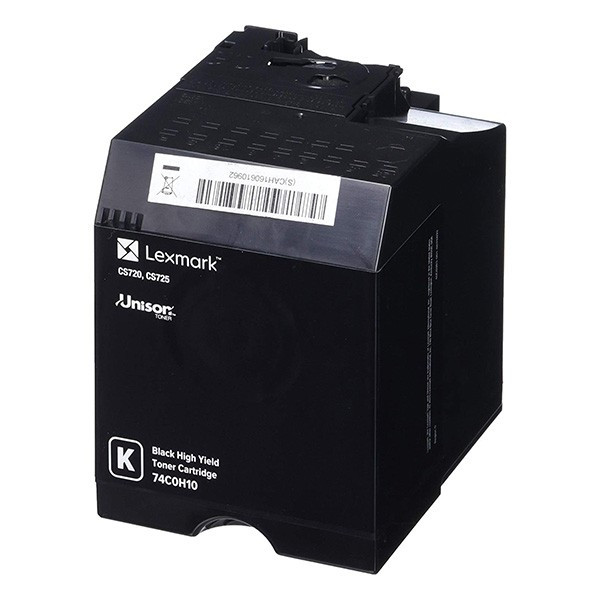 Lexmark original toner 74C0H10, black, 20000str., high capacity
