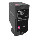 Lexmark original toner 74C0H30, magenta, 12000str., high capacity