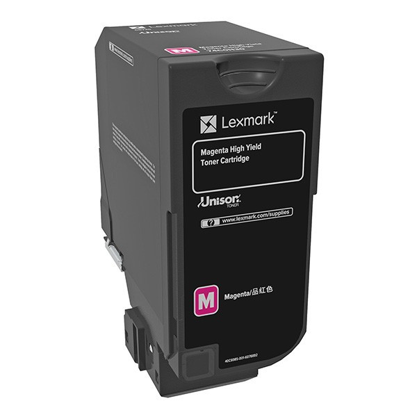 Lexmark original toner 74C0H30, magenta, 12000str., high capacity