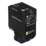 Lexmark original toner 74C0H40, yellow, 12000str., high capacity