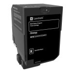 Lexmark original toner 74C20K0, black, 3000str., return