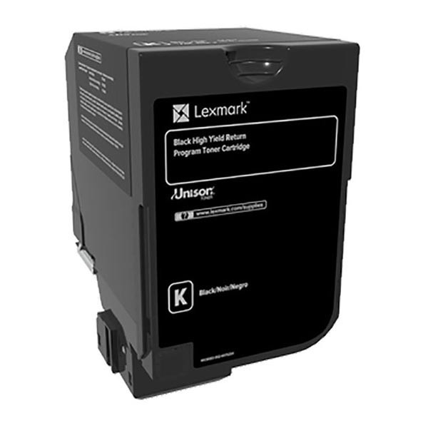Lexmark original toner 74C2HK0, black, 20000str., high capacity