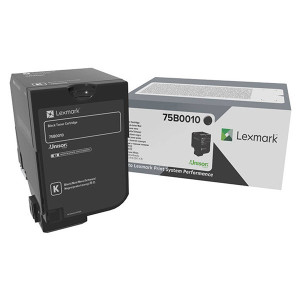 Lexmark original toner 75B0010, black, 13000str., high capacity