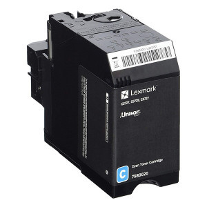 Lexmark original toner 75B0020, cyan, 10000str., high capacity