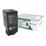 Lexmark original toner 75B20Y0, yellow, 10000str., return