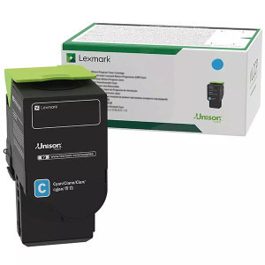 Lexmark original toner 75M20C0, cyan, 2000str., return