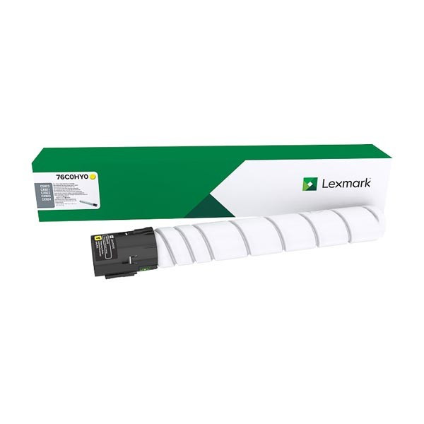 Lexmark original toner 76C0HY0, yellow, 34000str.