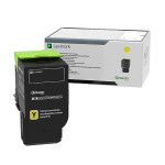Lexmark original toner 78C0X40, yellow, 5000str., extra high capacity