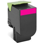 Lexmark original toner 80C2HME, magenta, 3000str.
