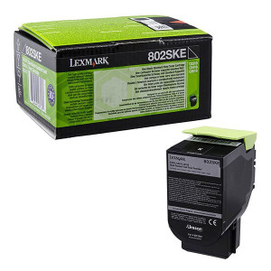 Lexmark originál toner 80C2SKE, black, 2500str.