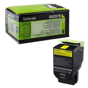 Lexmark original toner 80C2SYE, yellow, 2000str.