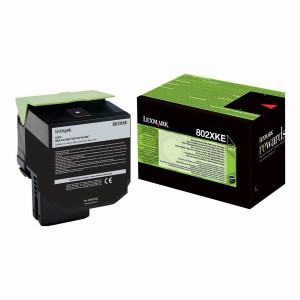 Lexmark original toner 80C2XKE, black, 8000str.