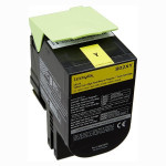 Lexmark original toner 80C2XY0, yellow, 4000str., extra high capacity, return