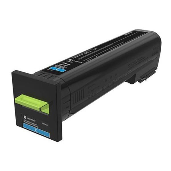 Lexmark original toner 82K2HC0, cyan, 17000str., high capacity, return