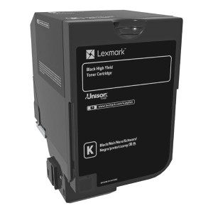 Lexmark original toner 84C0H10, black, 25000str.