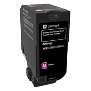 Lexmark original toner 84C2HM0, magenta, 16000str., return