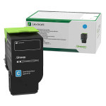 Lexmark original toner C2320C0, cyan, 1000str., return