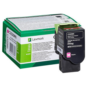 Lexmark original toner C2320M0, magenta, 1000str., return
