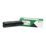 Lexmark original toner C3220K0, black, 1500str., return